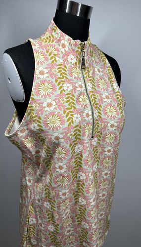 NWOT Spartina Women’s Size Small Floral Golf Tennis 1/4 Zip Up Shirt Top - Picture 5 of 10