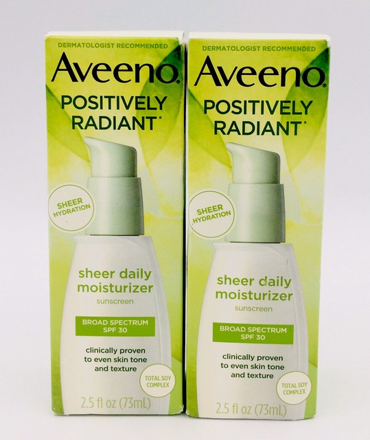 aveeno sheer moisturizer