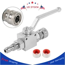 3/8" Ball Valve for Pressure Washers Max 4500 PSI 3/8" fitting Female Out