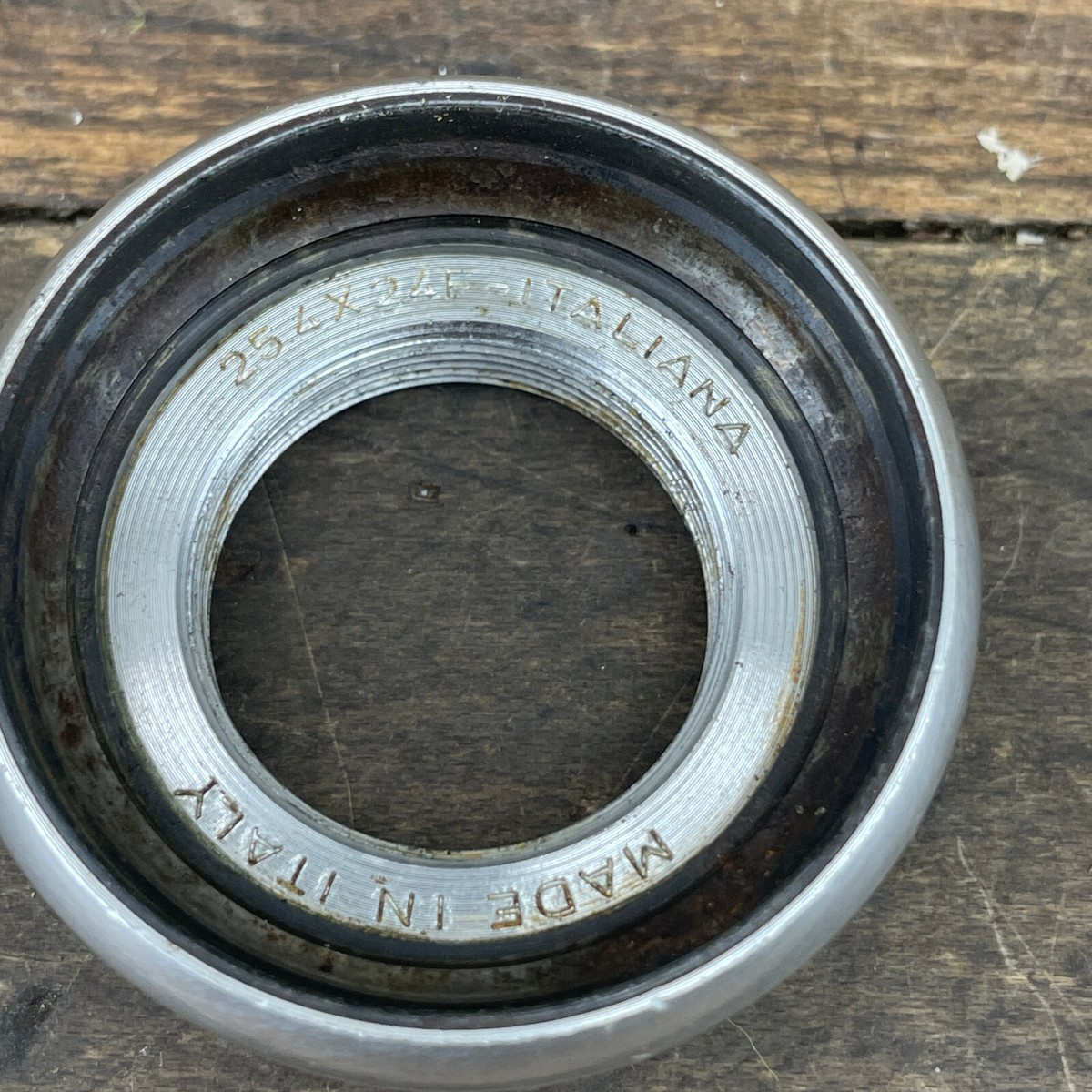 Vintage Campagnolo Super Record Headset Italian Alloy Spacer
