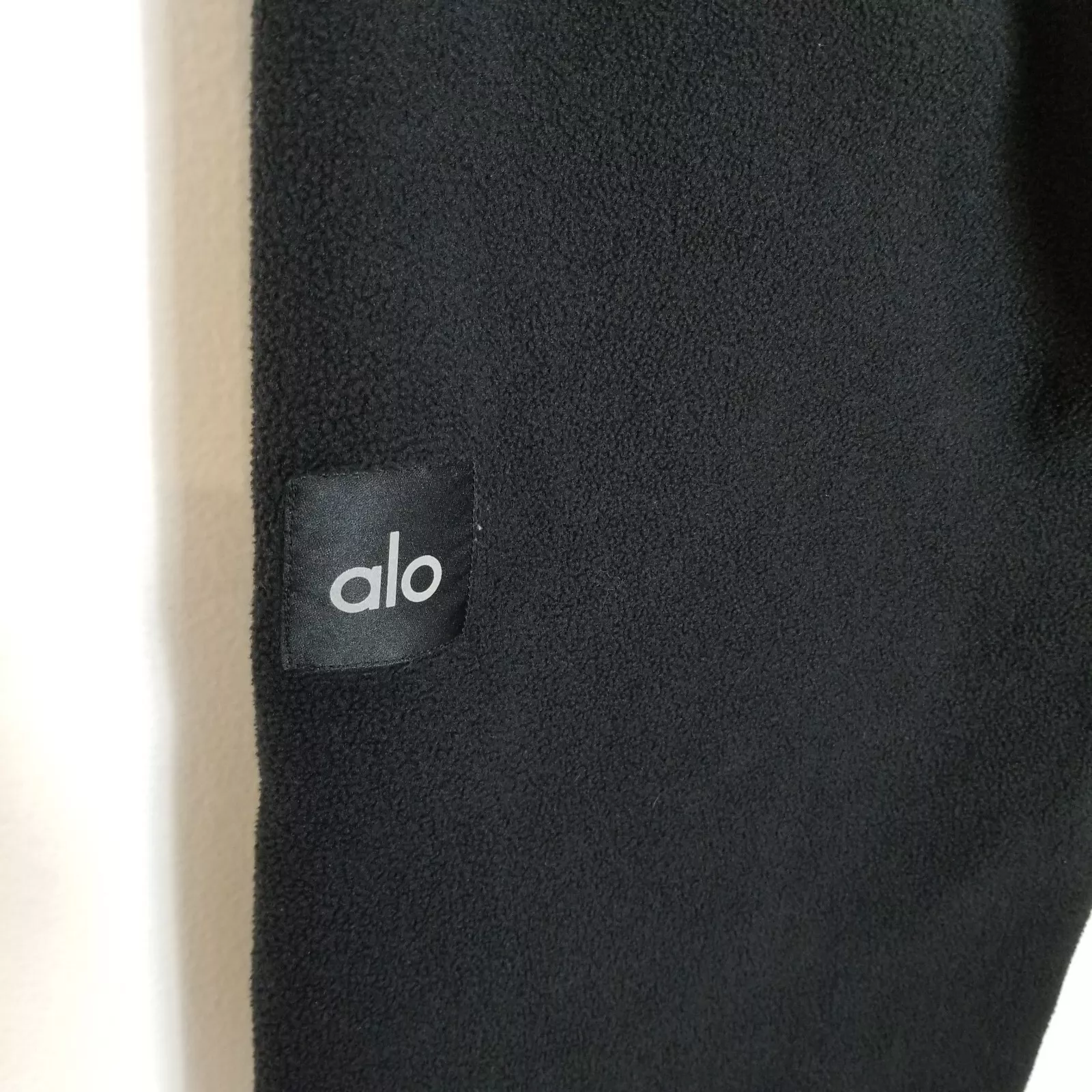 alo-yoga polar fleece ridge cargo loose straight pockets pants