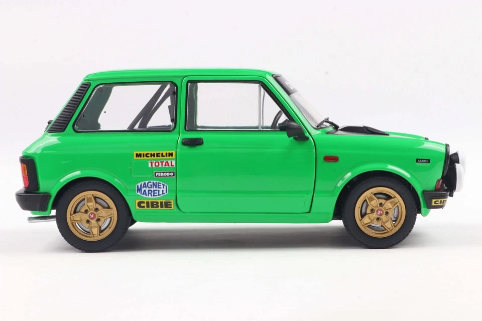 Autobianchi A112 A 112 MK5 Abarth Verde Green 1982 Solido 1:18 Nuovo 1/18 - Immagine 4 di 4