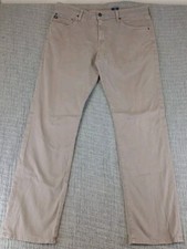 Adriano Goldschmied Pants Mens 36x32 Gray The Graduate Tailored Leg USA Made