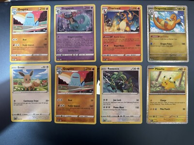 2025 McDonald's Pokemon Common Card Set A Of Cards Only 8