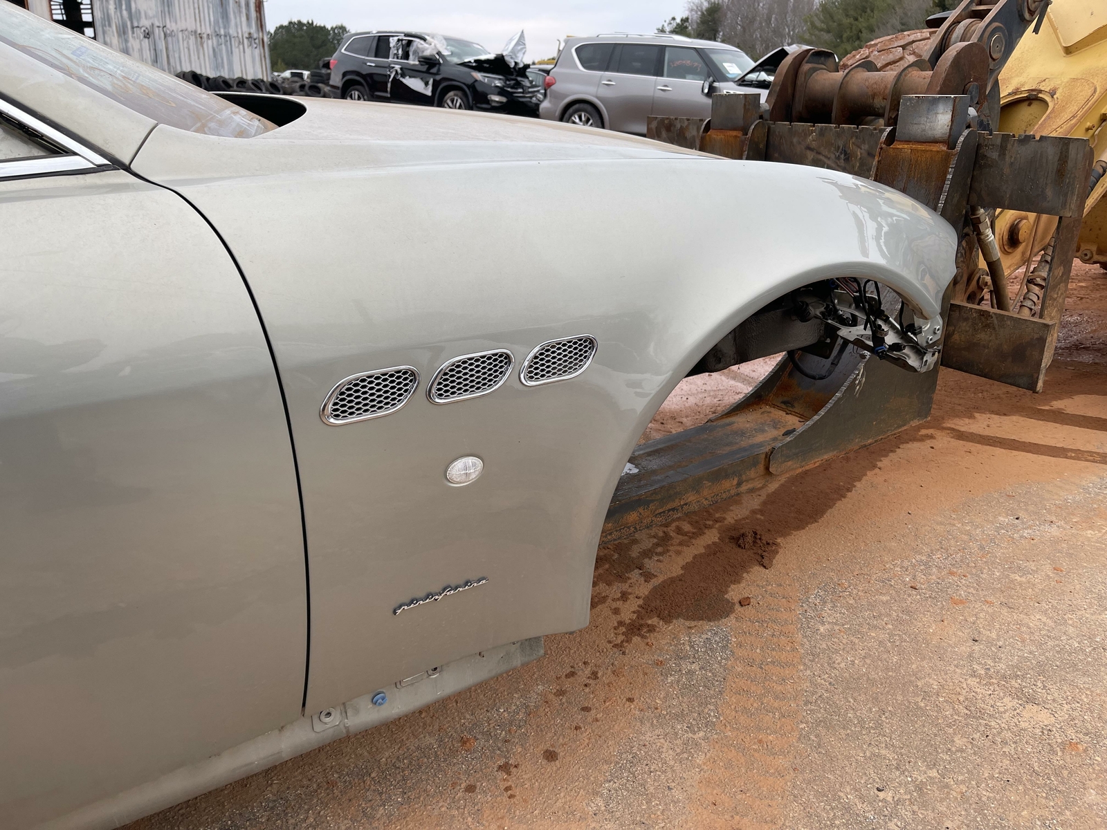 03-08 MASERATI QUATTROPORTE M139 RIGHT PASSENGER SIDE FENDER OEM