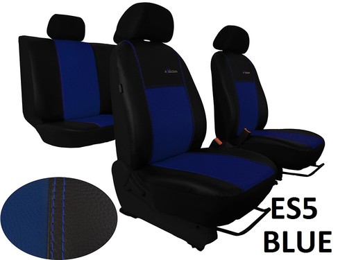 VW CADDY 7 SEATS 2015-2020 ARTIFICIAL LEATHER TAILORED SEAT COVERS - Picture 14 of 19