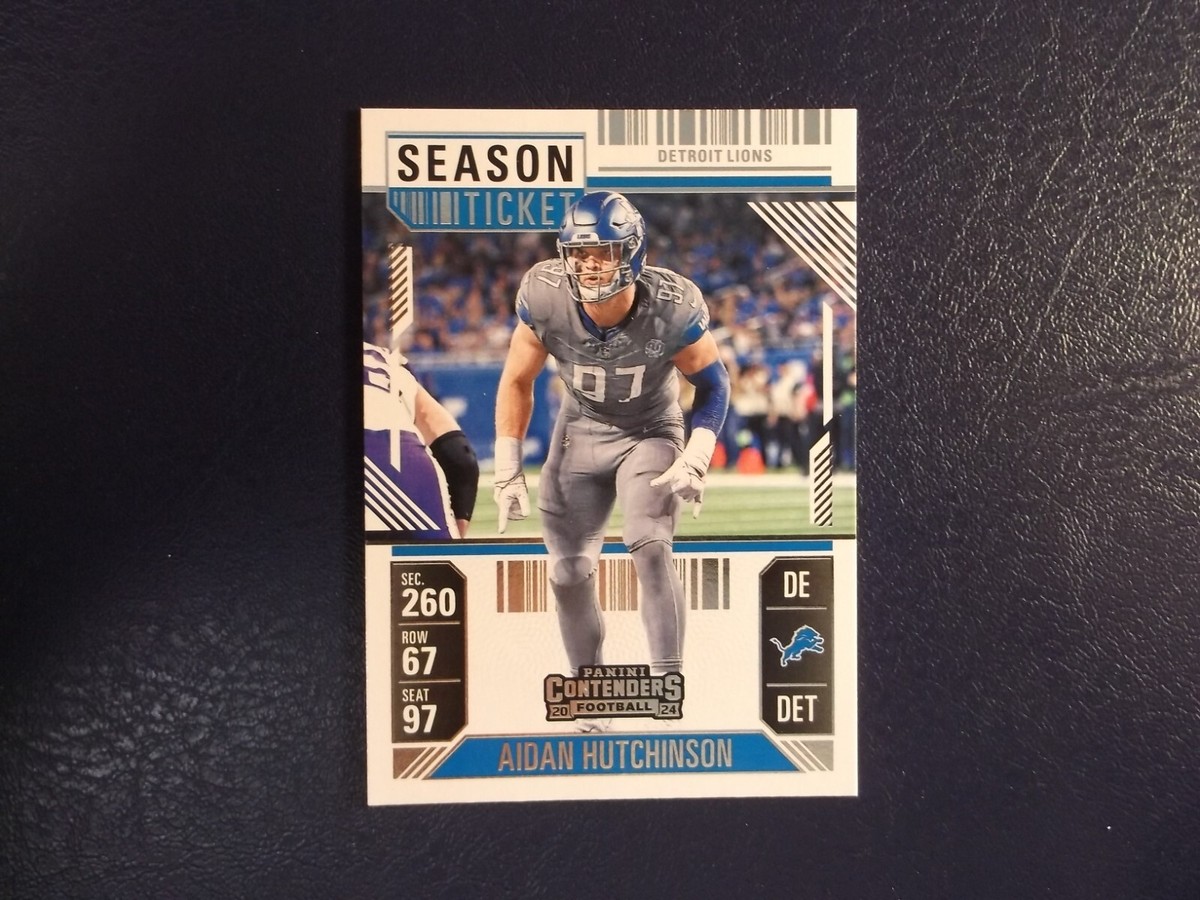 2024 Panini Contenders Season Ticket Aidan Hutchinson Card # 34 | eBay
