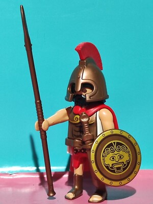 PLAYMOBIL FIGUR GRIECHISCHER SPARTANISCHER SOLDAT GRIECHISCHE SPARTANER PERSE...