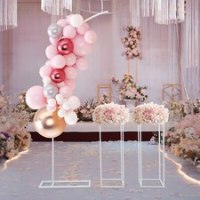 Arch Ballon Stand Backdrop Stand for Parties Wedding Flower Stand 2 Flower Stand