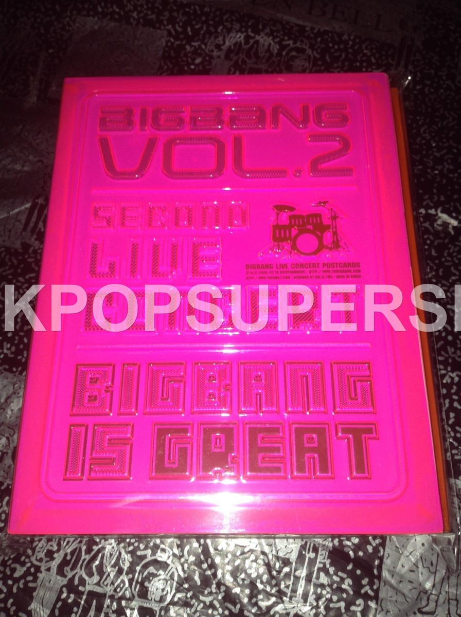 BIGBANG VOL.1⭐︎2 LIVE CONCERT DVD⭐︎ポストカード 【公式通販】