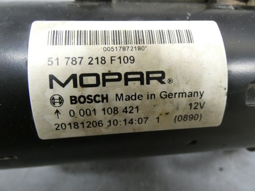 Fiat Ducato Starter Motor 2.0 Multijet II 2019 - BOSCH - 001108421 - Picture 4 of 6