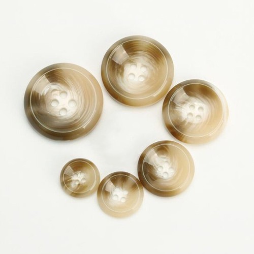 10Pcs Sewing Buttons Coat 4-Hole Round Resin Button Clothing DIY Craft Decor X1 - Picture 7 of 41