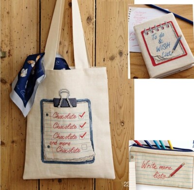 TAKE A NOTE  CROSS STITCH PATTERN ONLY  EA  RVU