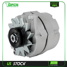 Silver Alternator BBC SBC for chevy 105Amp 1 wire high output ADR0335 7127-SE105