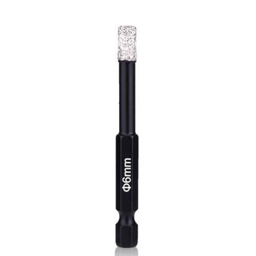 Dry Diamond Core Drill Bits for Porcelain Granite tile Ceramics Marble 5mm/6mm - Picture 2 of 7
