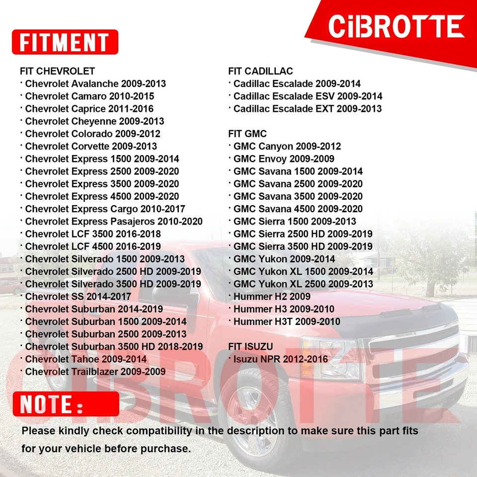 LH & RH Valve Cover Set w/ Gasket for 09-13 GMC Sierra Yukon XL Savana Cadillac - Image 3 of 4