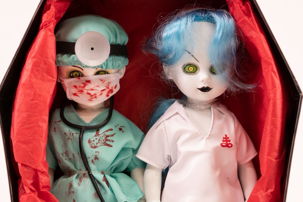 Living Dead Dolls: Dr. Dedwin and Nurse Necro | eBay Living Dead Dolls: Dr. Dedwin and Nurse Necro | eBay