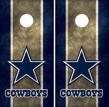 Dallas Cowboys Cornhole Board Decal Wrap Wraps