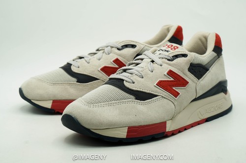 NEW BALANCE 998 USED SIZE 8.5 J. CREW INDEPENDENCE DAY RED WHITE BLUE M998JS4 - 第 3/7 張圖片