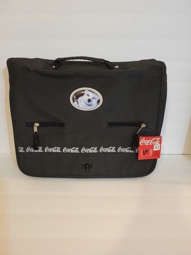 Bandolera negra Coca-Cola oso polar. Falta correa - Imagen 4 de 7