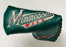 NHL Minnesota Wild Golf Vintage Magnetic Blade Putter Cover