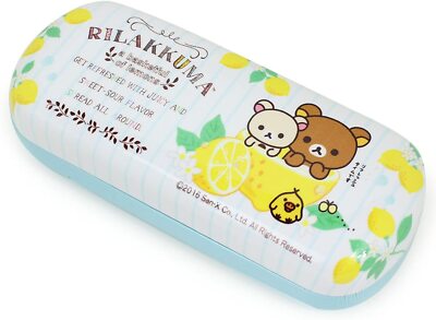 Rilakkuma Eyeglasses Glasses Hard Case Lemon White for sale online  