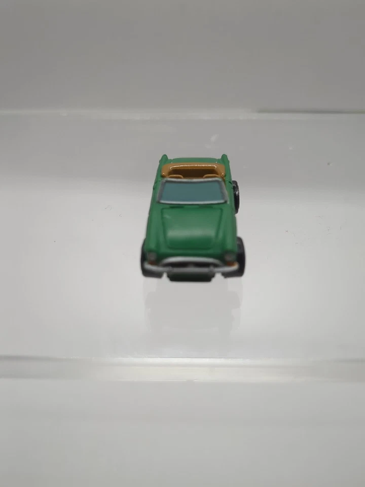 Vintage Micro Machines Sunbeam Alpine Tiger Car Green Tan Seats 1996  - Image 2 of 4