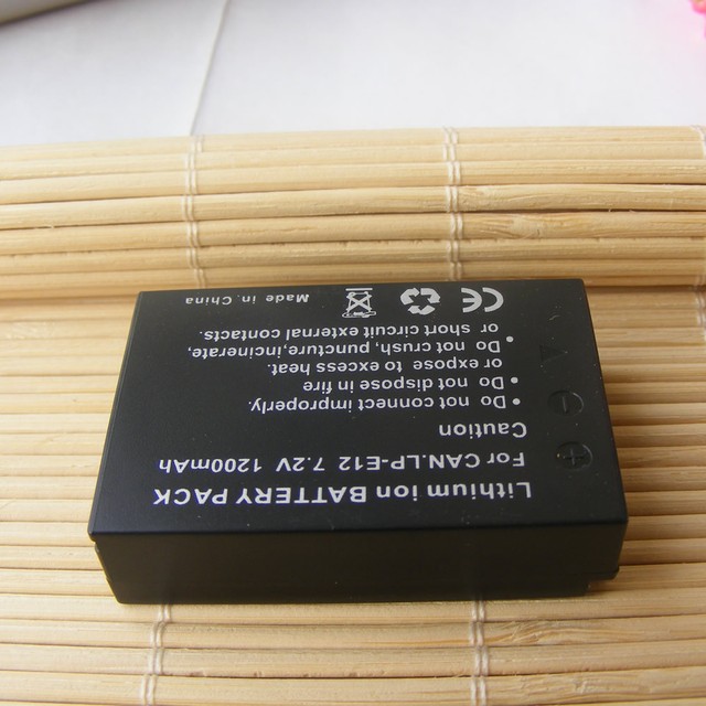 Battery for Canon PowerShot SX70 HS EOS M Mirrorless Digital Camera