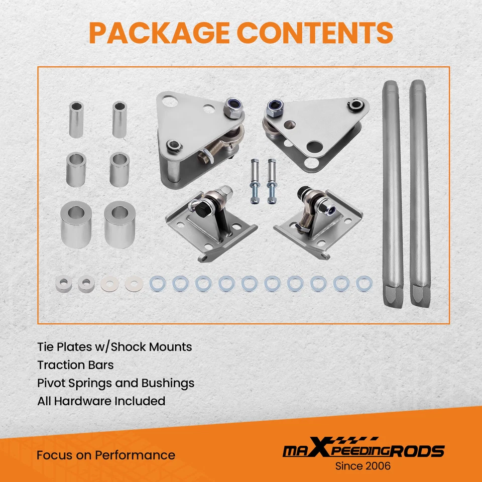 Suportes de choque de barras de tração adequados para Plymouth Fury Savoy 1962-1963 Barracuda 64-69 - Imagem 4 de 4