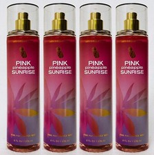4 Bath  Body Works PINK PINEAPPLE SUNRISE Fine Fragrance Mist Body Spray 8 oz