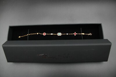 Thomas Sabo Bracciale A Catenina Donna Argento 925 – Modello A1914-348-7-L19v Per Charm Club - 4