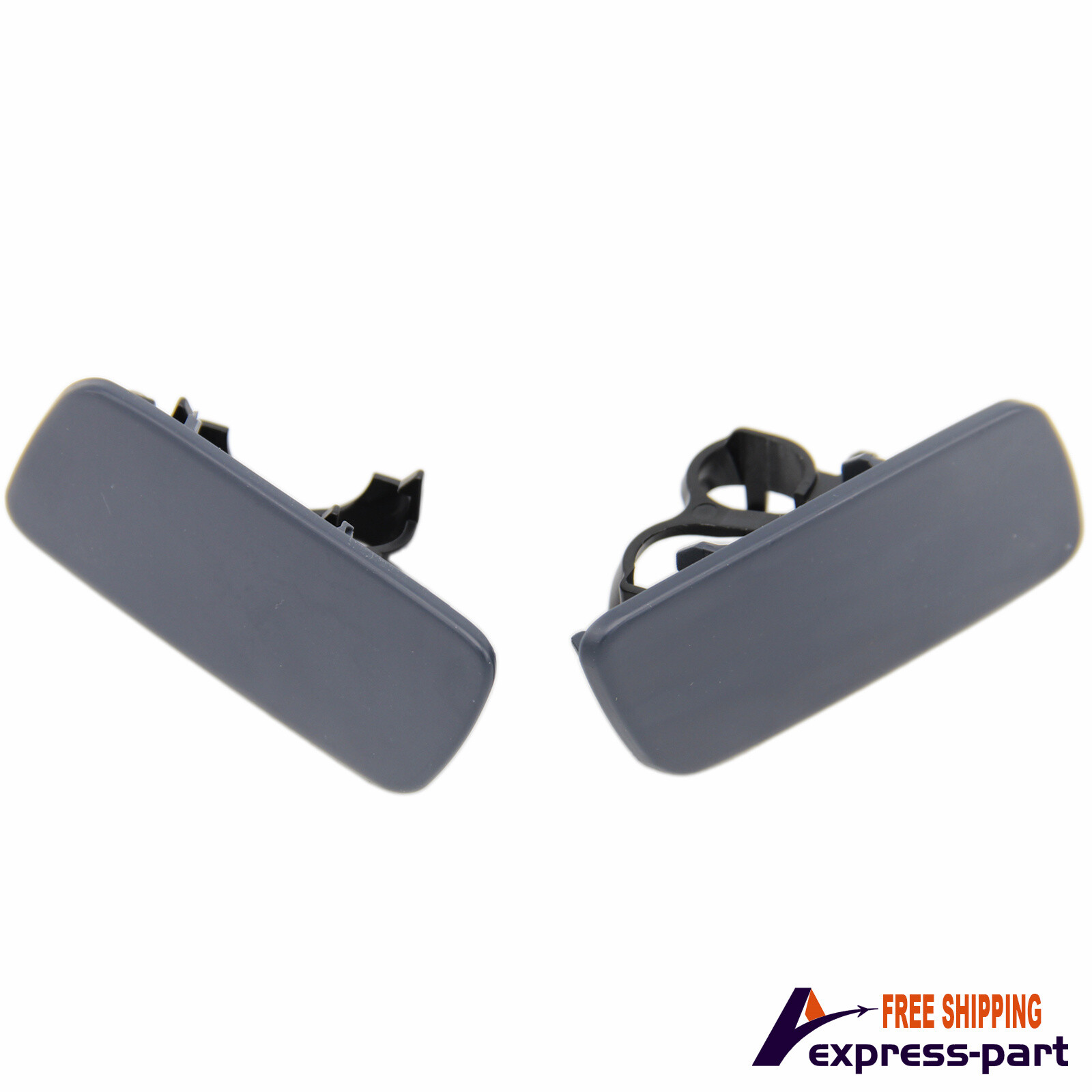 Front LH+RH Headlight Cleaning Nozzle Cover 61677244959 For Rolls-Royce Ghost