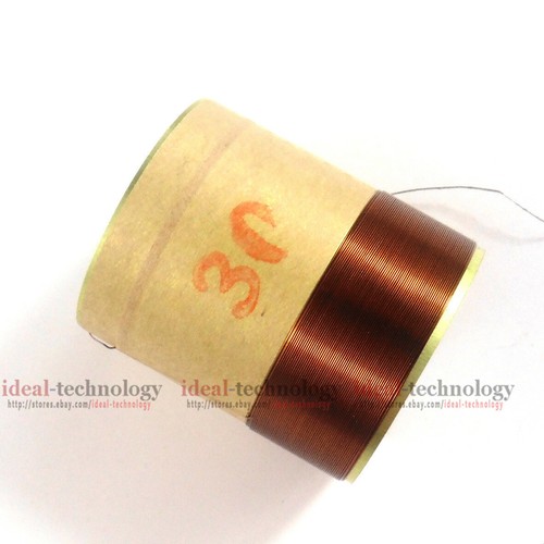 2pcs 30.5mm Voice coil Copper wire 8 Ohm For Loudspeaker Repair - Picture 5 of 5