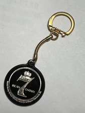 Vintage 1950s/60s Seagram 7 Crowns Blended Whiskey Key Chain NOS Distillery Item