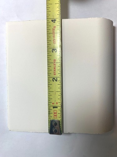 AMERICAN OLEAN COVE BASE A3001 FLAT TOP 4" X 4" POLAR WHITE SO5 GLOSS - Picture 8 of 11