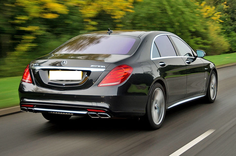 Unpainted For Mercedes Benz W222 S-CLASS S63 OE Type Rear Trunk Spoiler 14-18 Foto 2 de 4