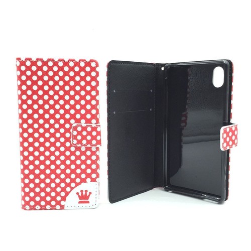 Etui Komórka Ochrona do Sony Xperia M4 Aqua Case Cover Pokrowiec Wallet Etui Bumper - Zdjęcie 6 z 6