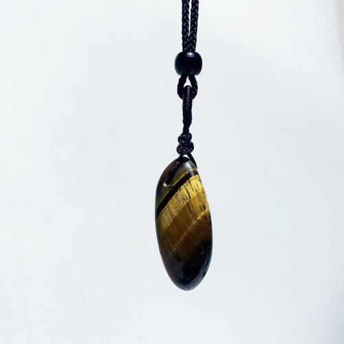 Natural Gravel stone polishing Pendant Materials Crystal Necklace Rough Stone - Picture 19 of 28