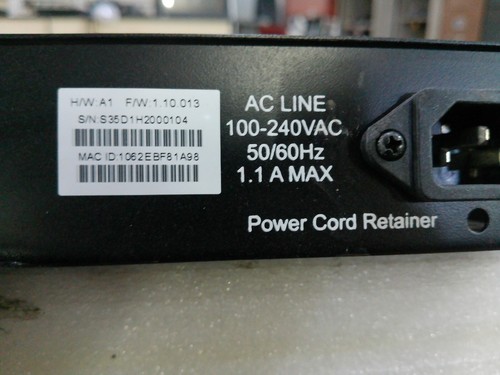 D-LINK DXS-1210-12SC Managed 12 port 10 Gigabit Web Smart Switch - Picture 4 of 5