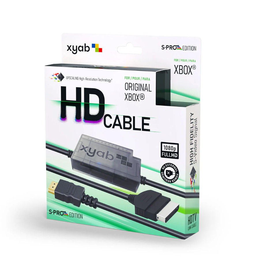 XYAB High Definition TV Link HD Cable Cord for OG Original Xbox Full 1080 HDMI
