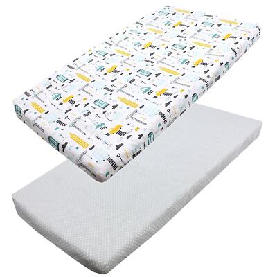 TupTam Baby Spannbetttuch Kinder Spannbettlaken Babybett Kinderbett 2er Pack