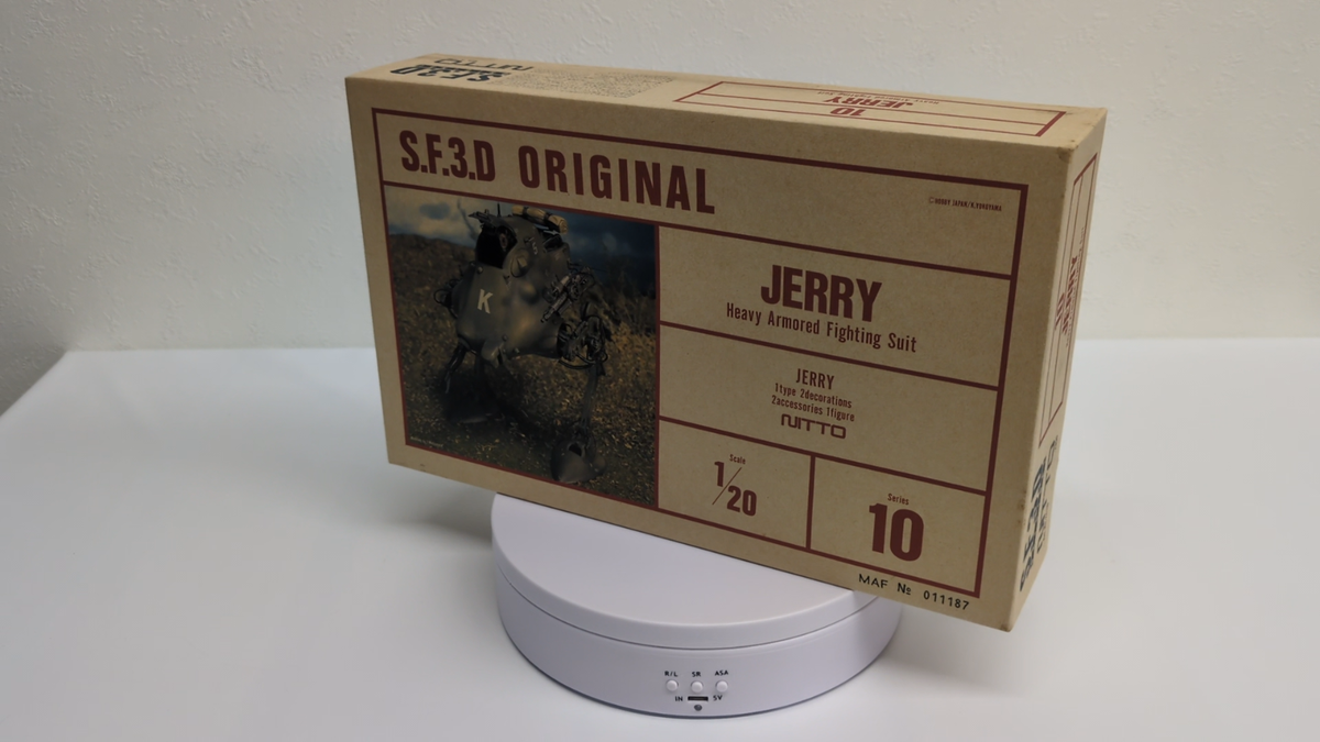 NITTO 1/20 SF3D ORIGINAL JERRY Maschinen Krieger Vintage Kit