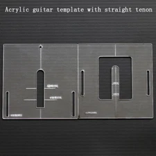 Guitar Drum Straight Dovetail Tenon Straight Tenon Acrylic Mold Guitar Mold Tool