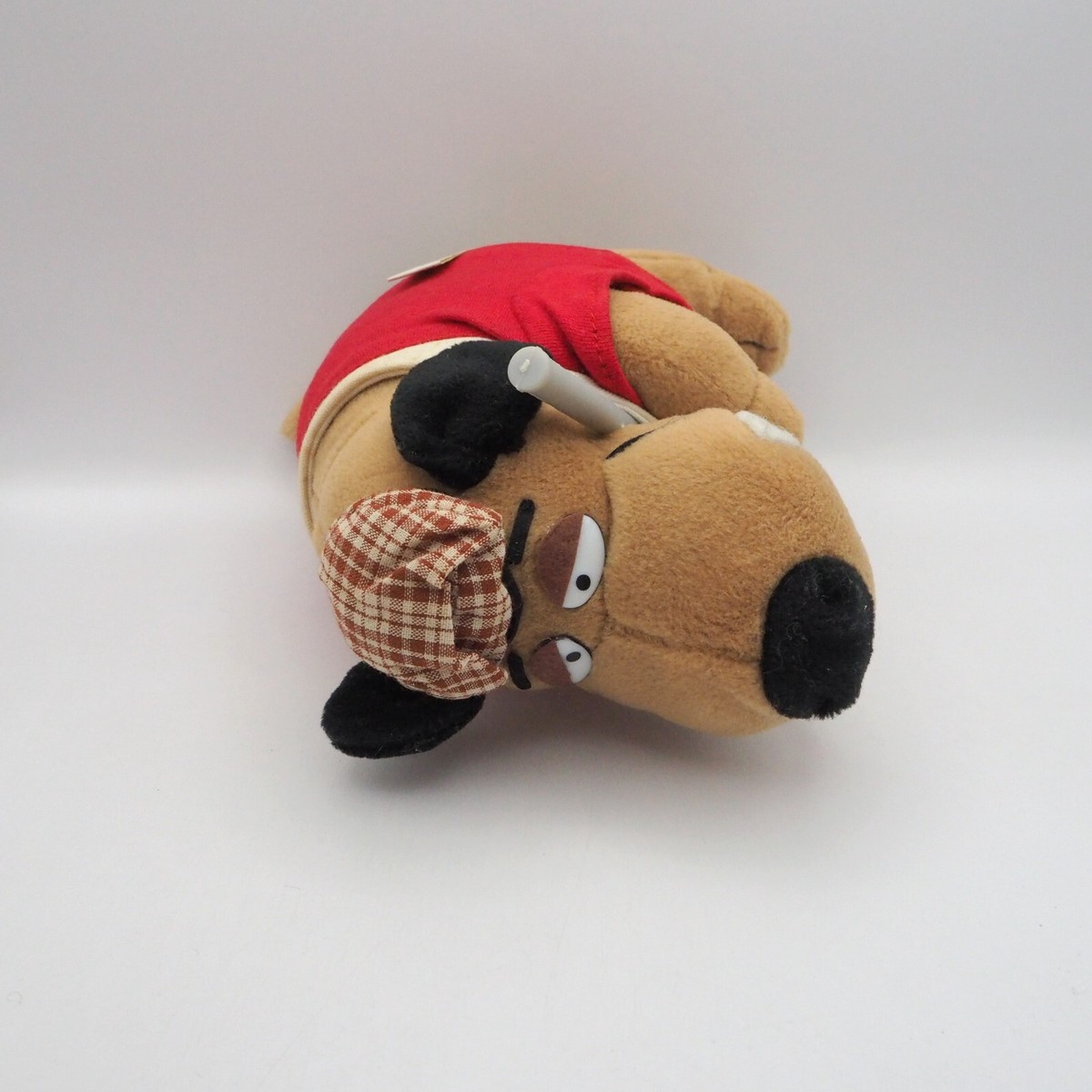 JK04 Wacky Races Hocky Muttley Dog Sun. L Hanna-Barbera Plush 6