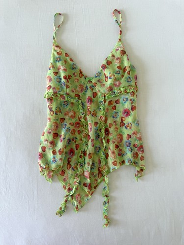 Blugirl Blumarine Floral Cami Top S