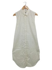 2NDDAY Damen Blusenkleid Hemdblusenkleid Gr. 40/L Weiß Klassisch Minimalistisch