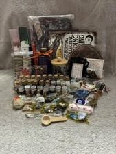 Witch’s Kit - Crystal Candle Herb Feather Bell - Stay