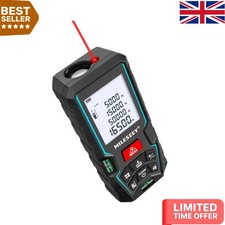 50M Laser Measure with ±2mm Accuracy & Backlight - Essential for Professionals
