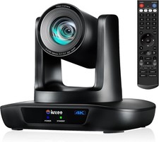    4K PTZ Camera AI Auto Tracking 20X Optical Zoom USB3.0 HDMI LAN Live Stream