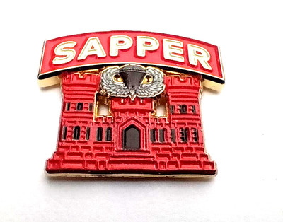 US ARMY SAPPER COMBAT ENGINEER (1-1/8